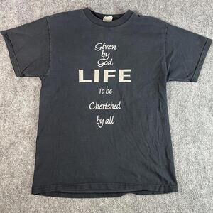 Religious Graphic T-Shirt Mens Size Large